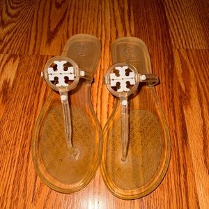 Tory Burch Jelly Clear Sandals